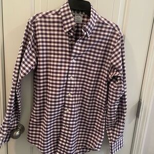 Brooks Brothers Men’s Purple Checkered Shirt